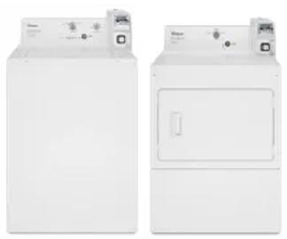 Side by Side Washer & Dryer Set